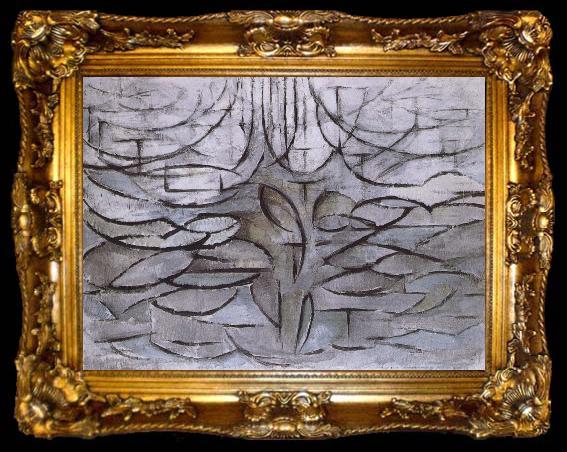 framed  Piet Mondrian The apple tree, ta009-2